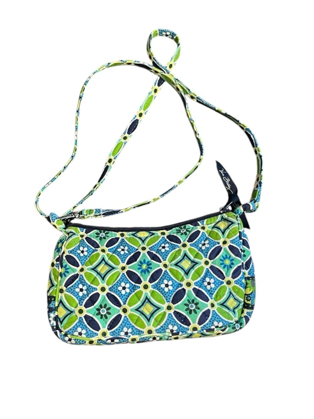 Vera Bradley Cotton Quilted Crossbody in Retired Daisy Daisy Pattern - Picture 3 of 9